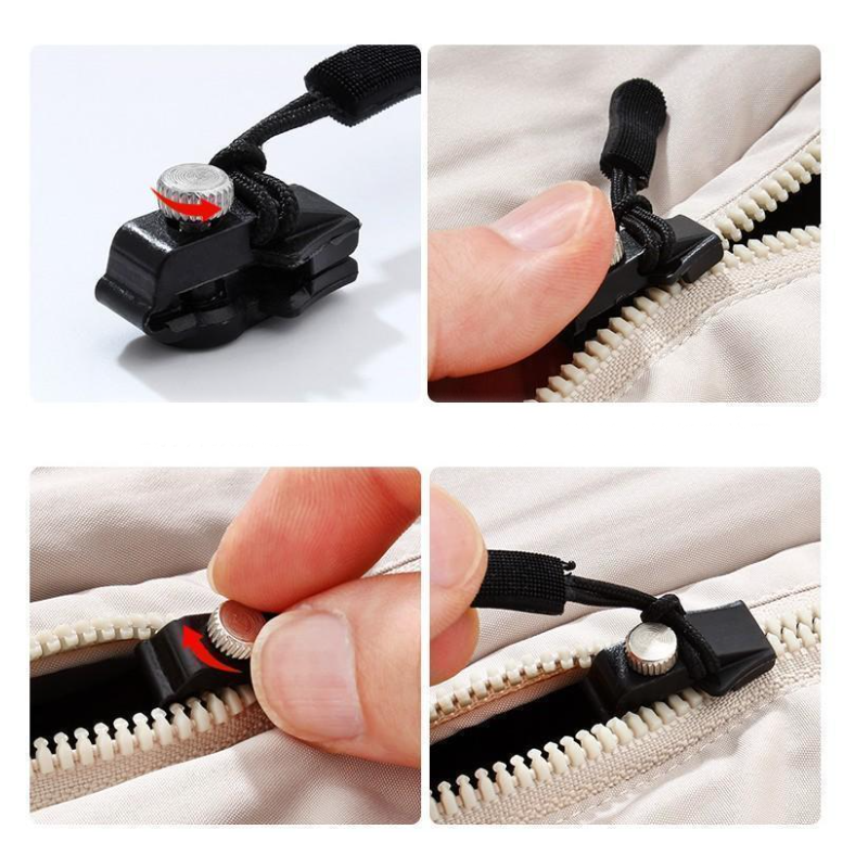 🔧🧳 Enkel installasjon glidelås reparasjonssett