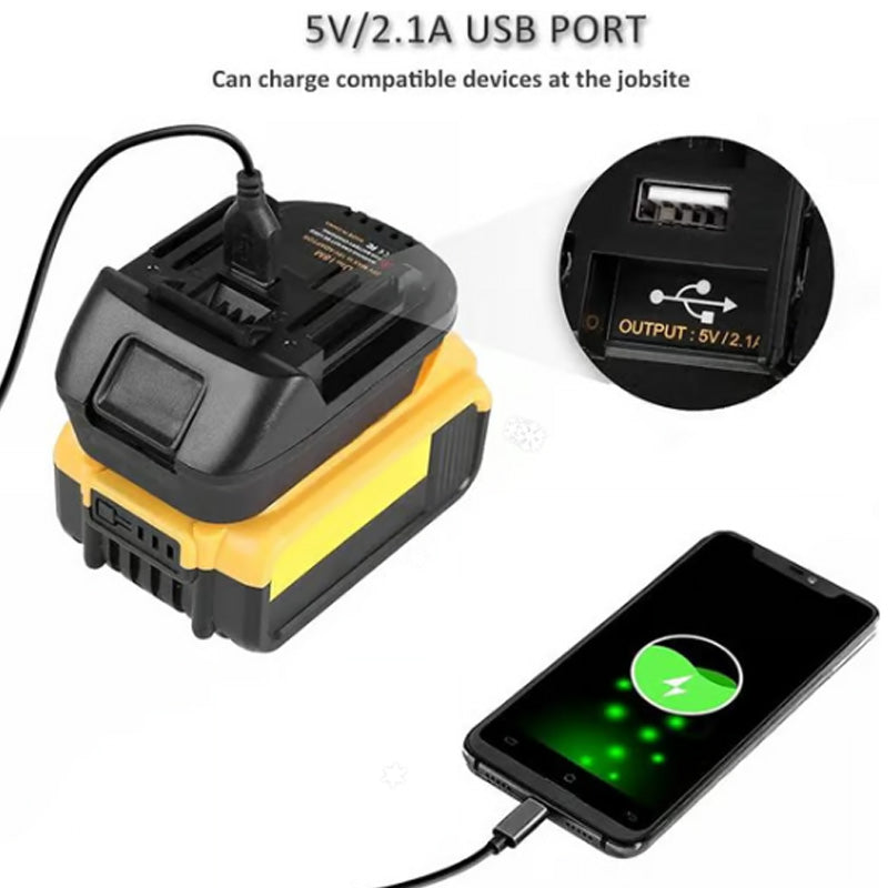 🔌⌛Litiumbatteriadapter for 18V batteriverktøy