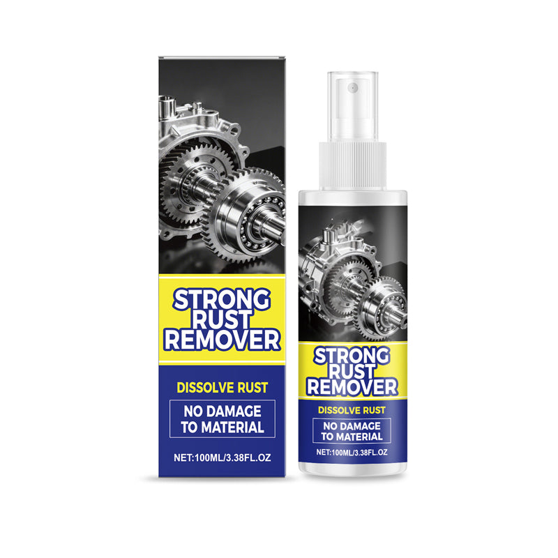 All-in-One kraftig rustfjernerspray for biler – fungerer på støtfangere, eksosrør og lister, enkel rustfjerning på få minutter