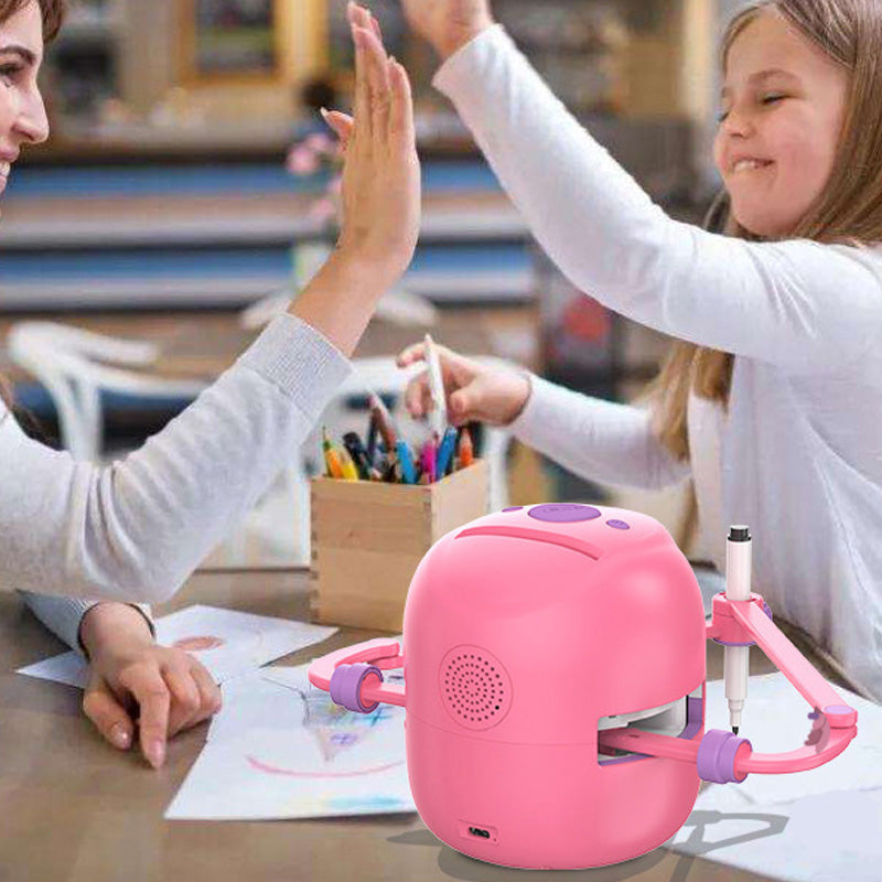 🔥Tidsbegrenset juletilbud: 50 % RABATT!!!🔥Interaktiv tegnerobot for barn med 100 kort