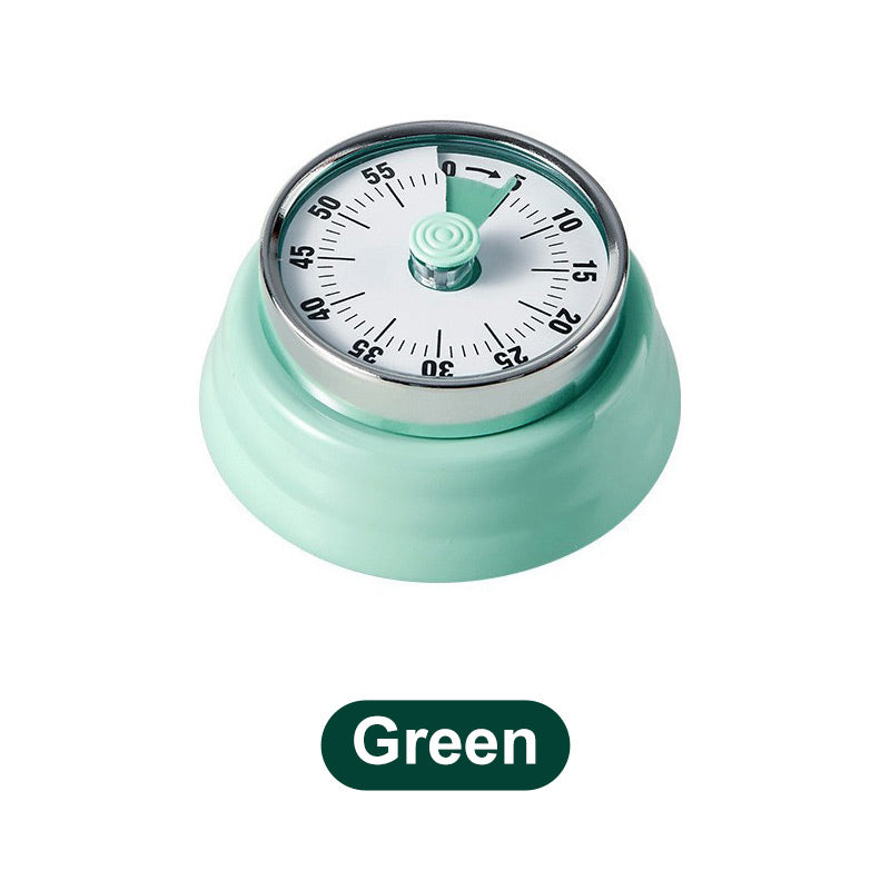 Mekanisk kjøkkenmagnetisk rund timer