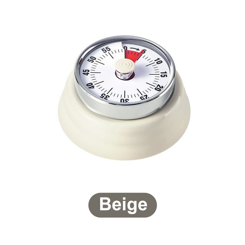 Mekanisk kjøkkenmagnetisk rund timer