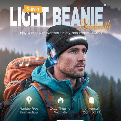 🔥Oppladbar Bluetooth-lue med lys