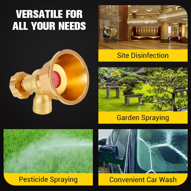 Justerbar messingdysespray for landbrukssprøyte