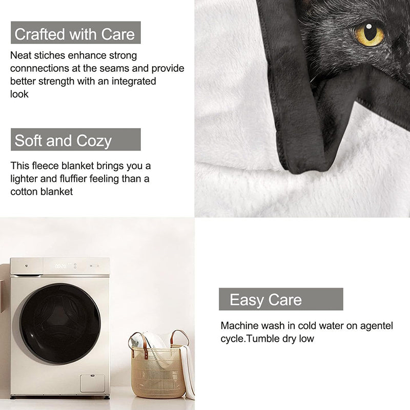 🐱50 % RABATT NÅ! 🔥 Koselig teppe for alle årstider – ultramyk og varm, perfekt for sofaen og sengen ✨