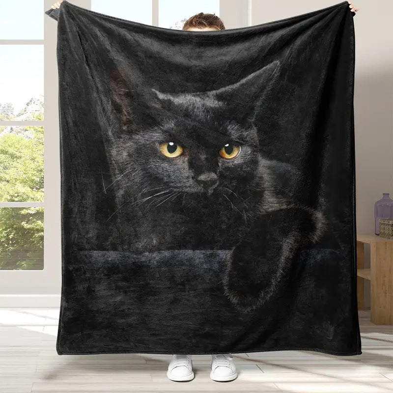 🐱50 % RABATT NÅ! 🔥 Koselig teppe for alle årstider – ultramyk og varm, perfekt for sofaen og sengen ✨