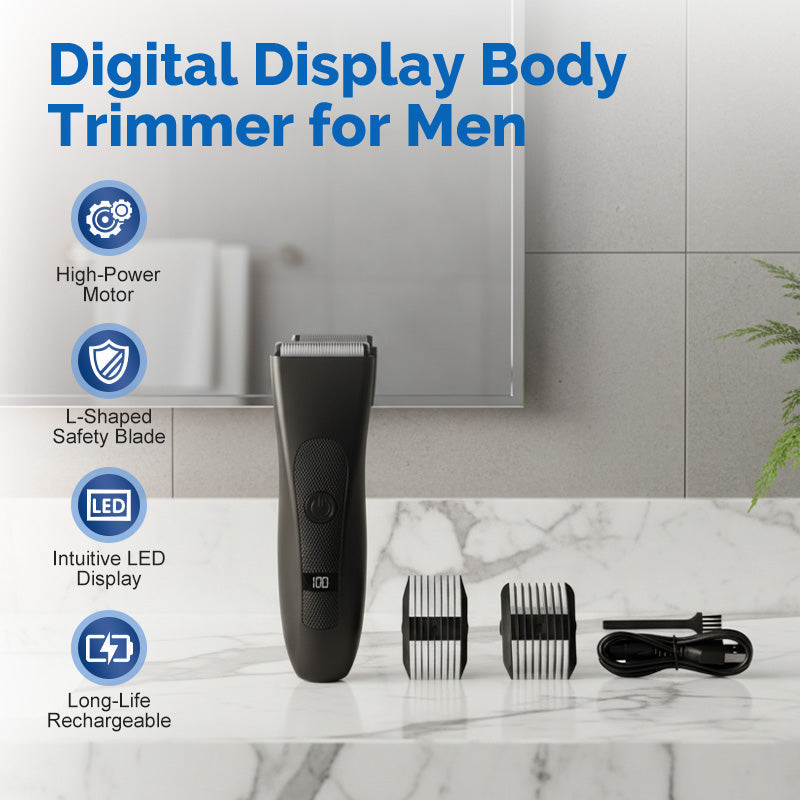 📢📢50% RABATT !!✨Digital display kroppstrimmer for menn