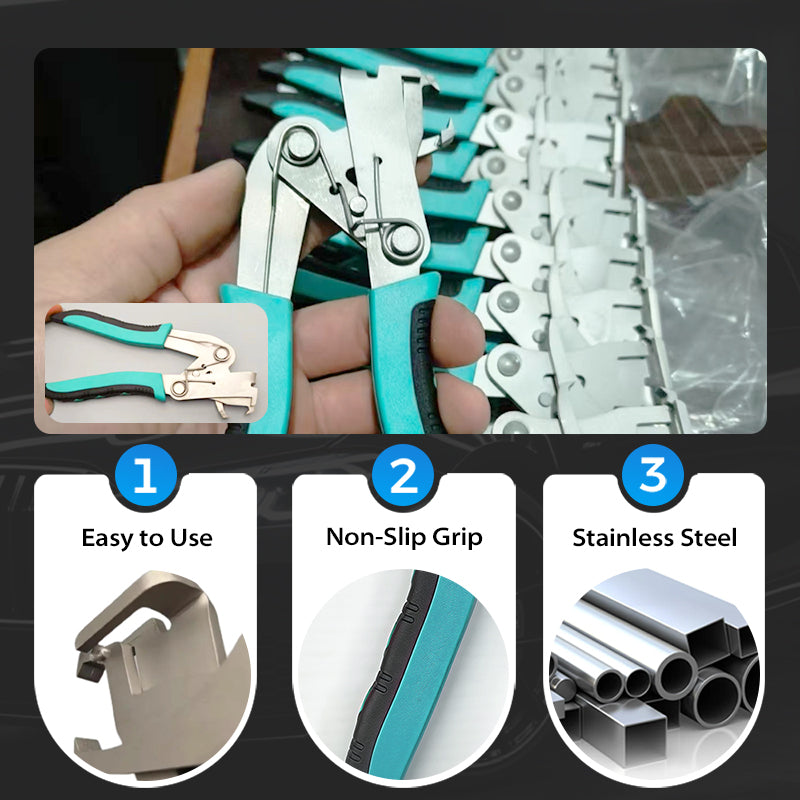 Automatisk plastklemmetang