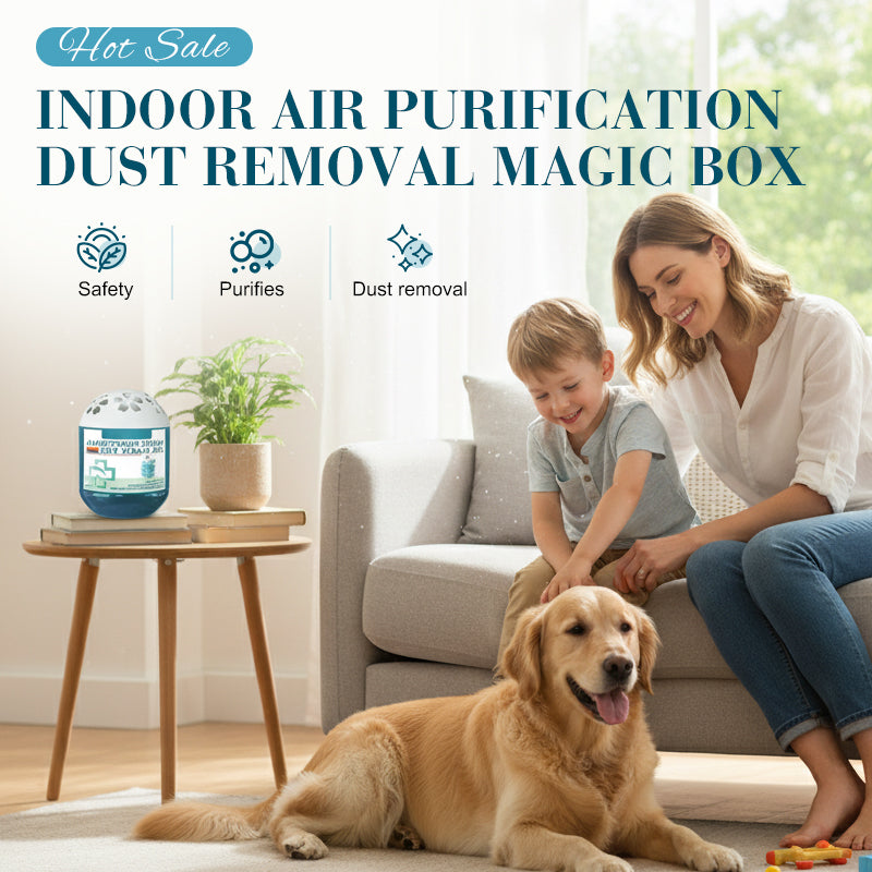 📢📢 50% RABATT!! ✨Innendørs luftrensing Støvfjerning Magic Box