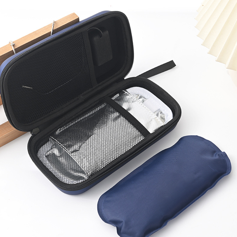 Insulinkjølebag for reiser med temperaturvisning