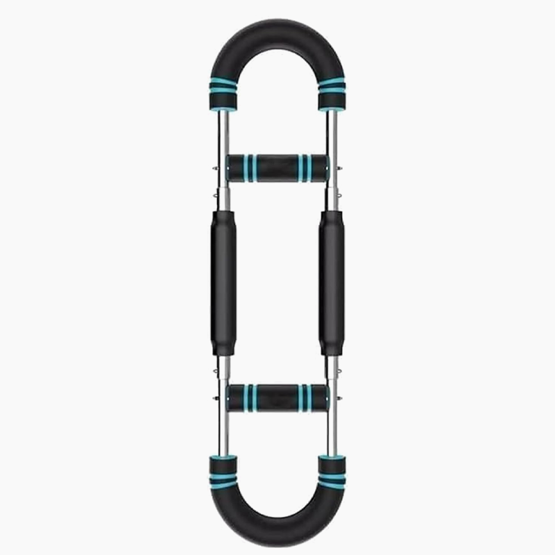 📢📢50 % rabatt! Justerbar vektstang 60–110 lb – Bærbar arm- og brysttrener for hjemmetrening! ✨🔥