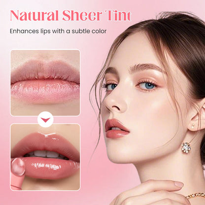 Fuktighetsgivende farget leppeserumolje