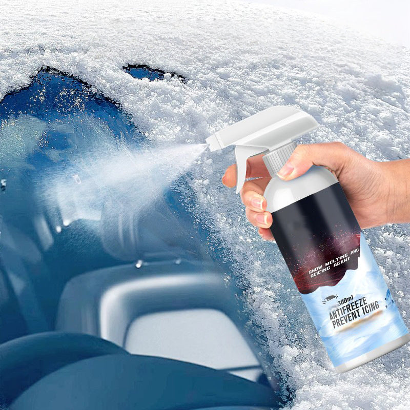❄️🚗 Kraftig avisingsspray for bilruter – sikker og rask!