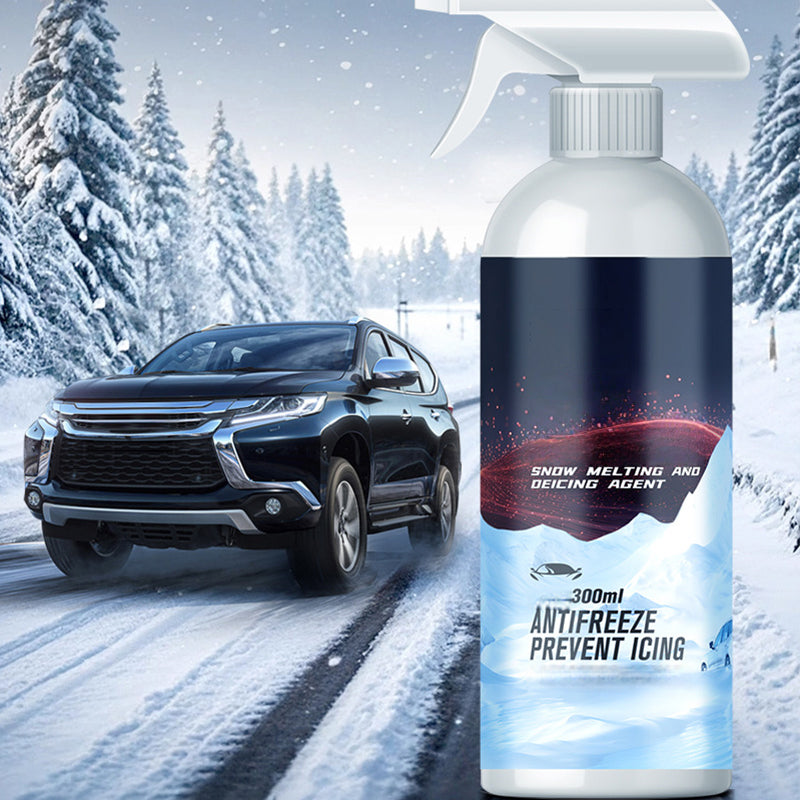 ❄️🚗 Kraftig avisingsspray for bilruter – sikker og rask!