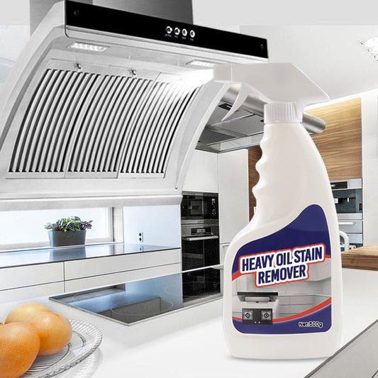 Skummende tungoljeflekkfjerner boblespray for kjøkken