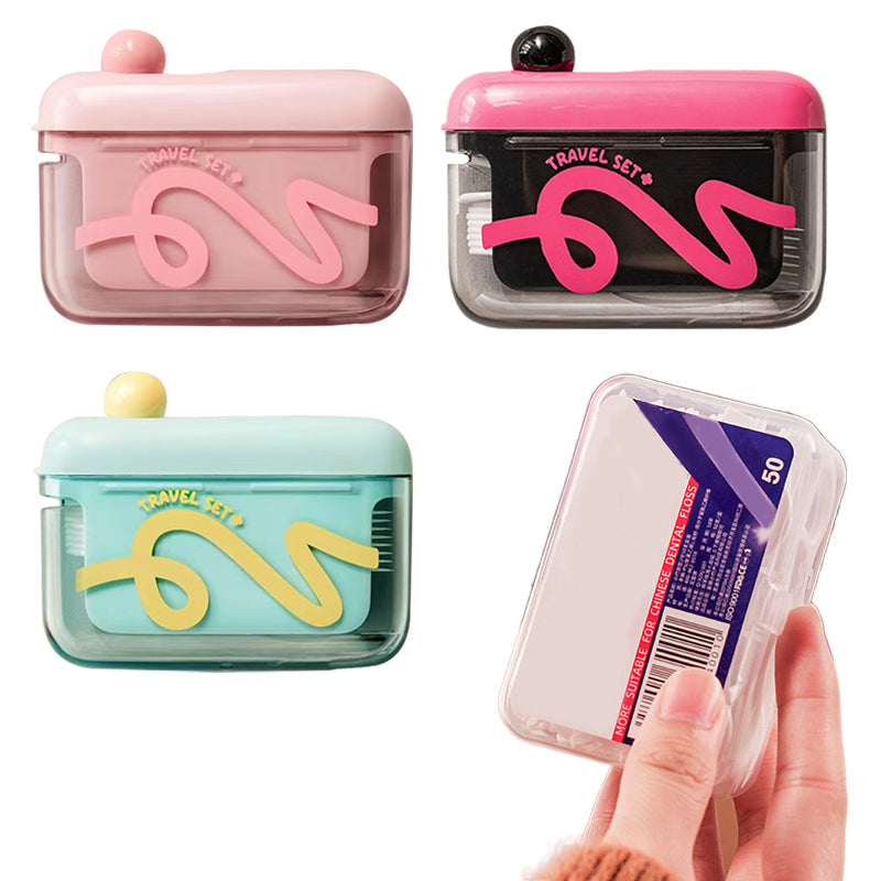 Automatisk popup-dispenser for tanntråd