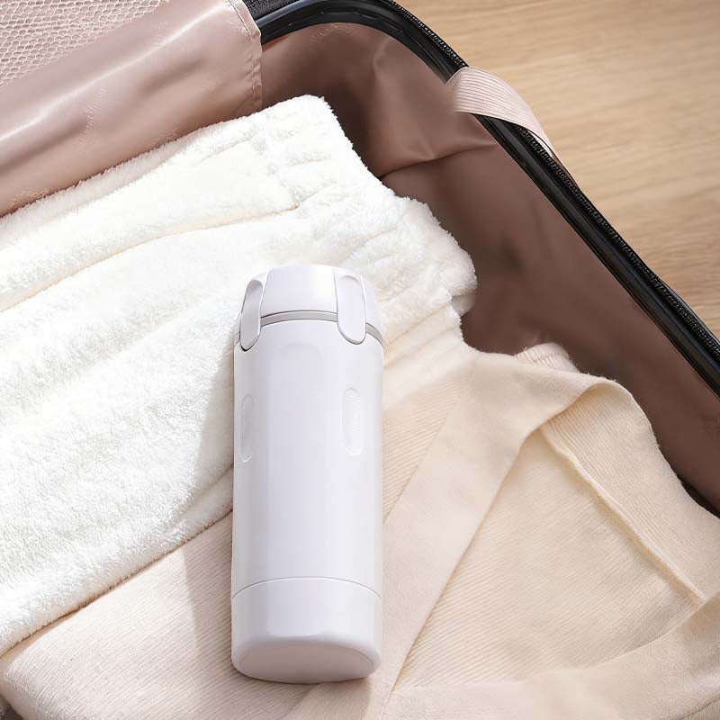 🧴 NU 50% KORTING! 🎉 4-i-1 påfyllbare reiseflasker med dispenser