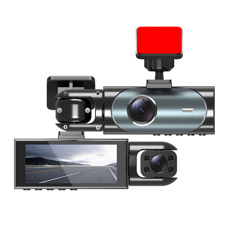 3-kanals 1080P dashbordkamera