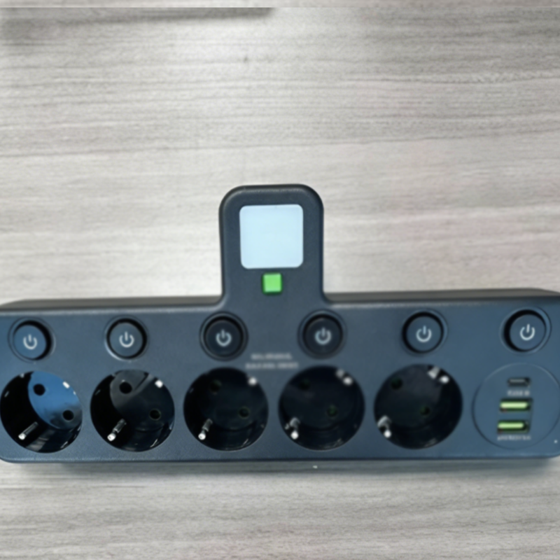 📢📢 50 % RABATT!! ⏰ Smart strømstrip med USB-porter
