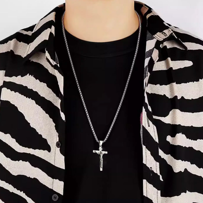 ✝️Kreativt trendy korsanhengskjede