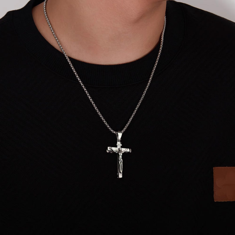 ✝️Kreativt trendy korsanhengskjede