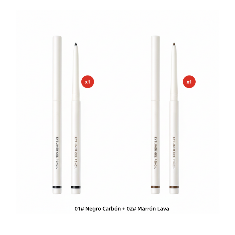 🔥 50 % RABATT!! 💜 Vanntett gel-eyeliner-blyant – smussfast, langvarig og glir lett på ✨