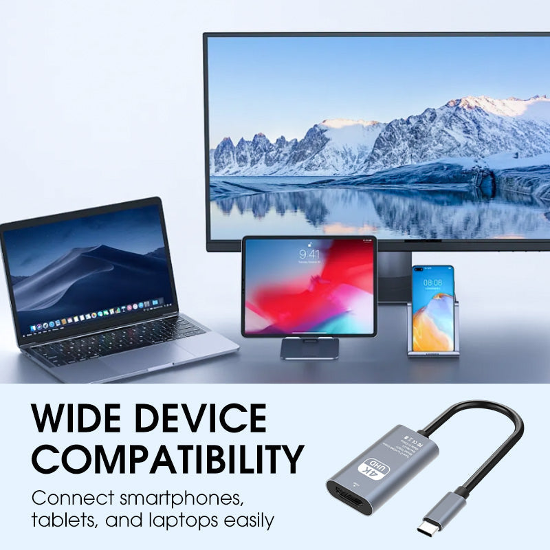 4K HD Type-C til HDMI-skjermadapter