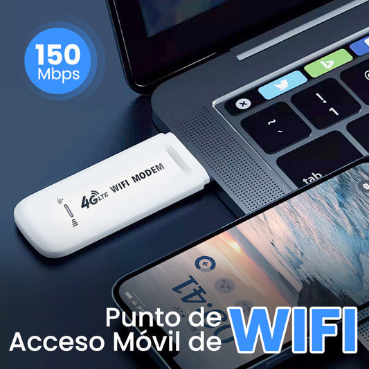 📶 150Mbps Bærbar 4G WiFi-hotspot – Få enkelt og lynraskt nett overalt! 👴🌍