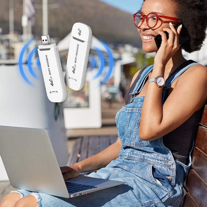 📶 150Mbps Bærbar 4G WiFi-hotspot – Få enkelt og lynraskt nett overalt! 👴🌍
