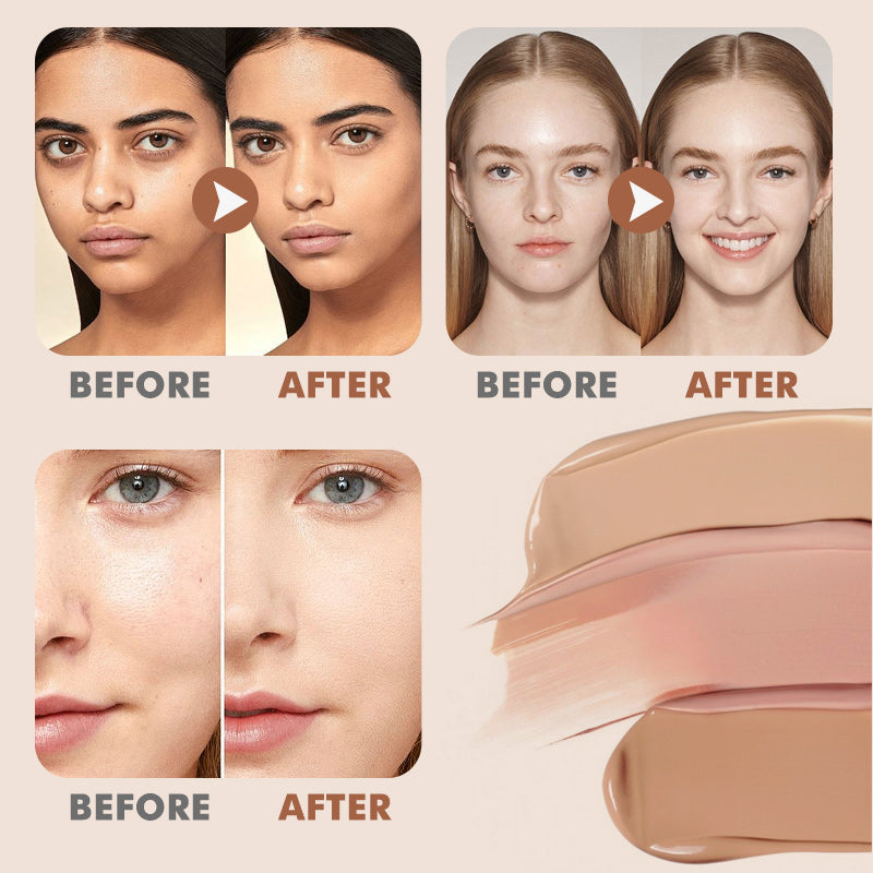 ✨KJØP MER SPAR MER✨Fulldekkende Vanntett Concealer Kremsminke