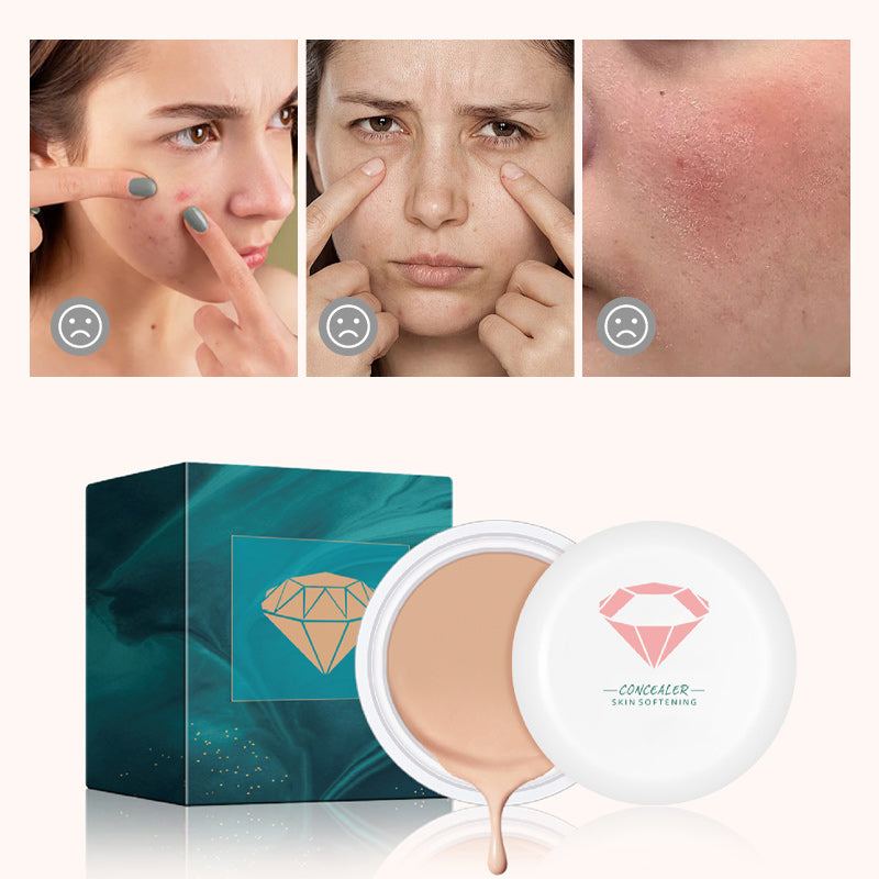✨KJØP MER SPAR MER✨Fulldekkende Vanntett Concealer Kremsminke
