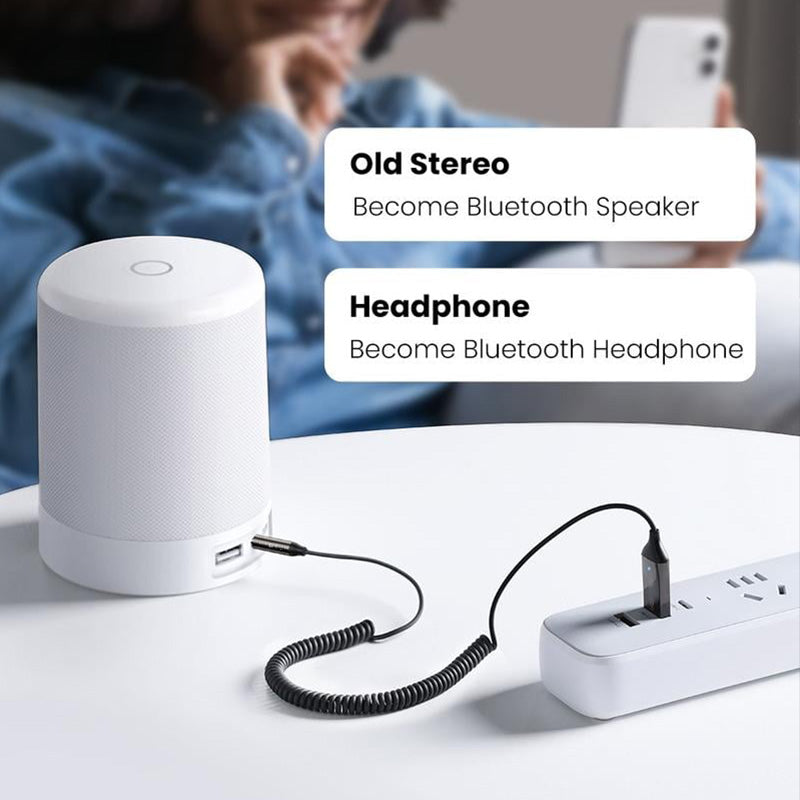 🔥Tidsbegrenset kampanje 50 % RABATT🔥Bluetooth 5.0 lydmottaker USB-kabel lydadapter