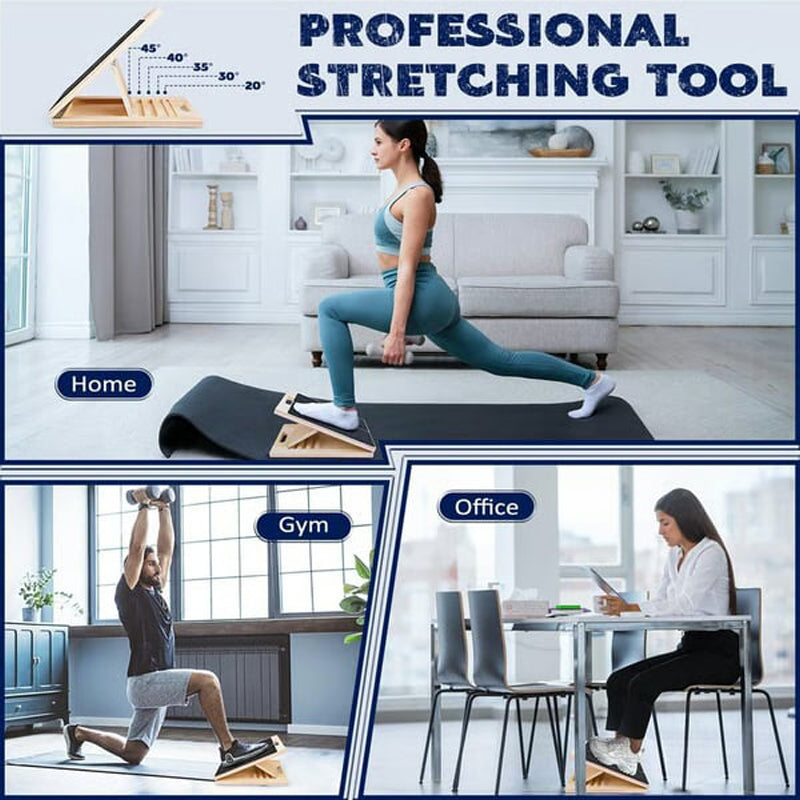 🔈🔈40 % RABATT🏃‍Justerbart trebrett for leggstrekking