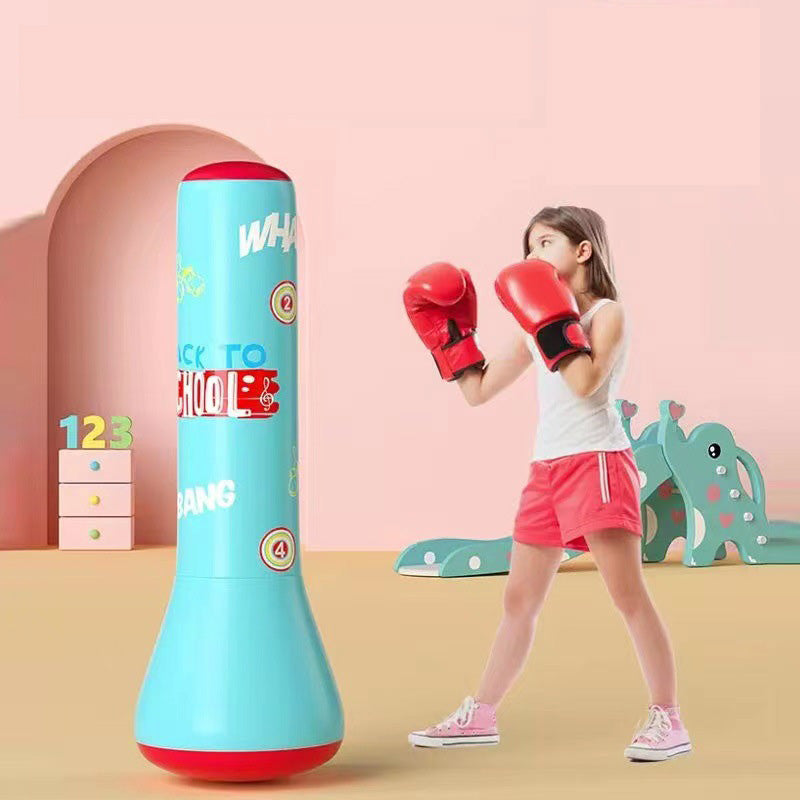 🎉 50 % rabatt! 🥊🎈 Oppblåsbar bokseball for barn – trygg og spretten moro som bygger koordinasjon og selvtillit