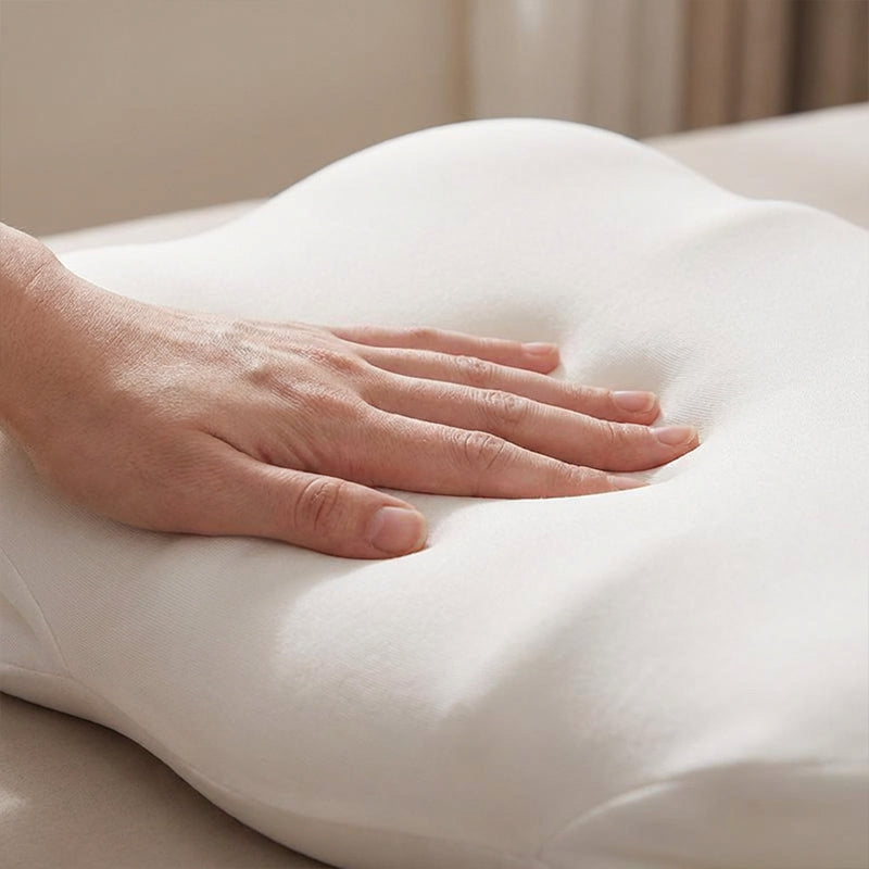 😴🌿 50 % RABATT! | Ergonomisk nakkepute av minneskum – biobasert skum og nulltrykksstøtte for dyp søvn!