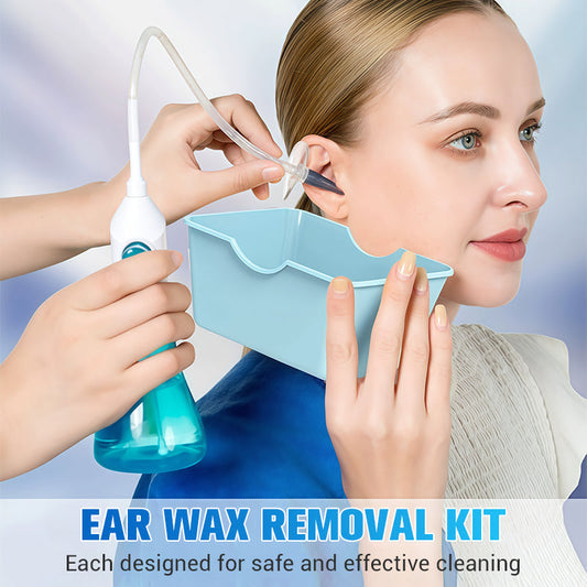 👂 HOT SALE! ⚡ Ørevoksfjerningssett – Sikkert og skånsomt, gjenbrukbar silikonskje, enkel å bruke, effektiv og hygienisk for rengjøring av ørene ✨