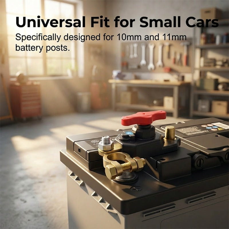 Universell roterende batterifrakoblingsbryter