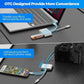 3-i-1 USB-C minnekortleser