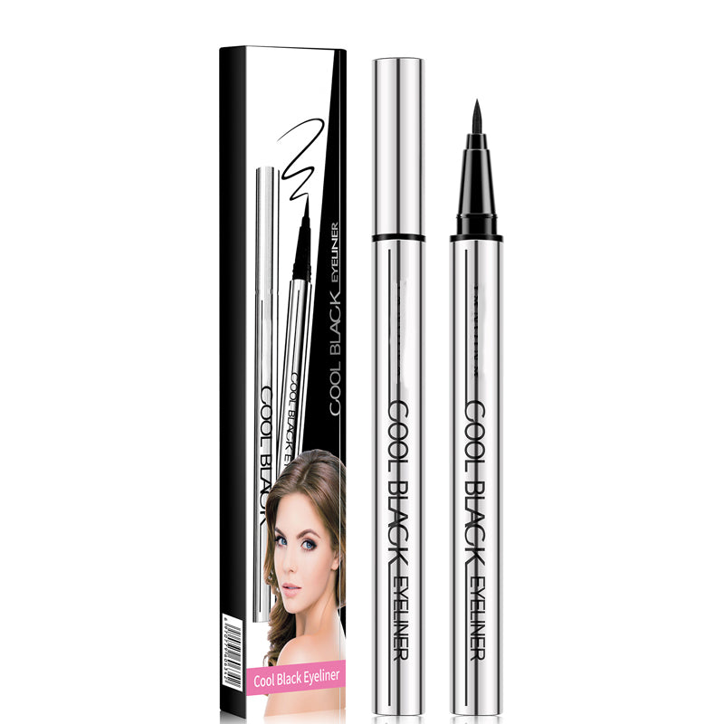 ✨ Vanntett, flekkfri eyeliner – 24 timers intens svart presisjon! ✨