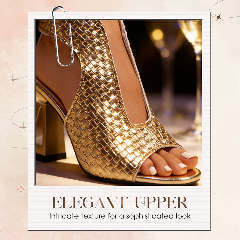 ⏳Begrenset tidsbegrenset 50 % rabatt⏰Elegante sandaler med åpen tå og hæl til dame👡