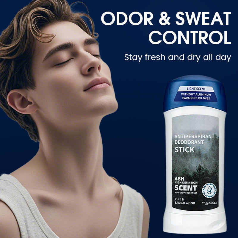 Langtidsvirkende deodorantstift for menn
