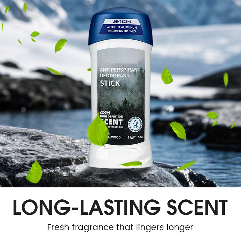 Langtidsvirkende deodorantstift for menn