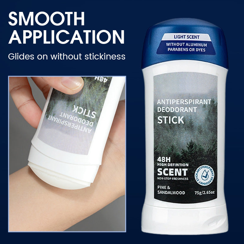 Langtidsvirkende deodorantstift for menn
