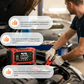 🔋50 % RABATT!🚗Smart bilbatterilader 12 V 6 A – Impulsreparasjonsfunksjon, LCD-skjerm og maksimal sikkerhet 🛡️