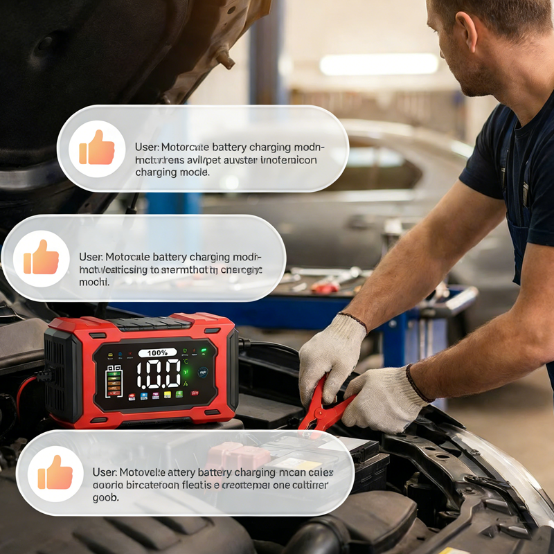 🔋50 % RABATT!🚗Smart bilbatterilader 12 V 6 A – Impulsreparasjonsfunksjon, LCD-skjerm og maksimal sikkerhet 🛡️