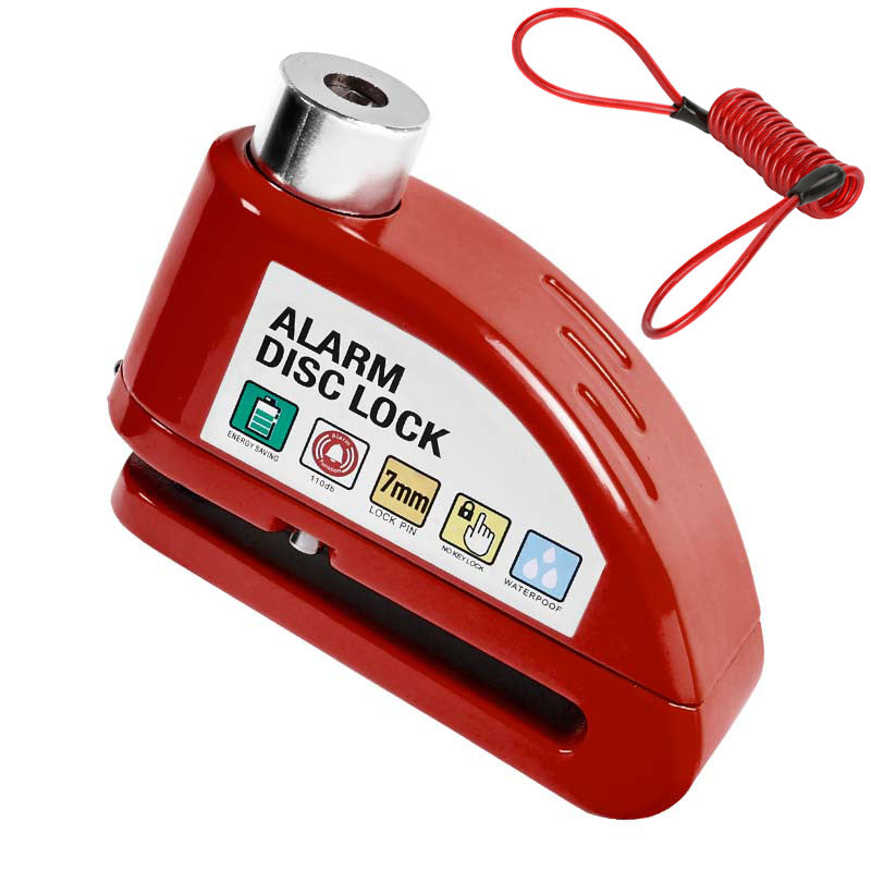 ⏰🎁Skivebremslås med alarm for motorsykkel