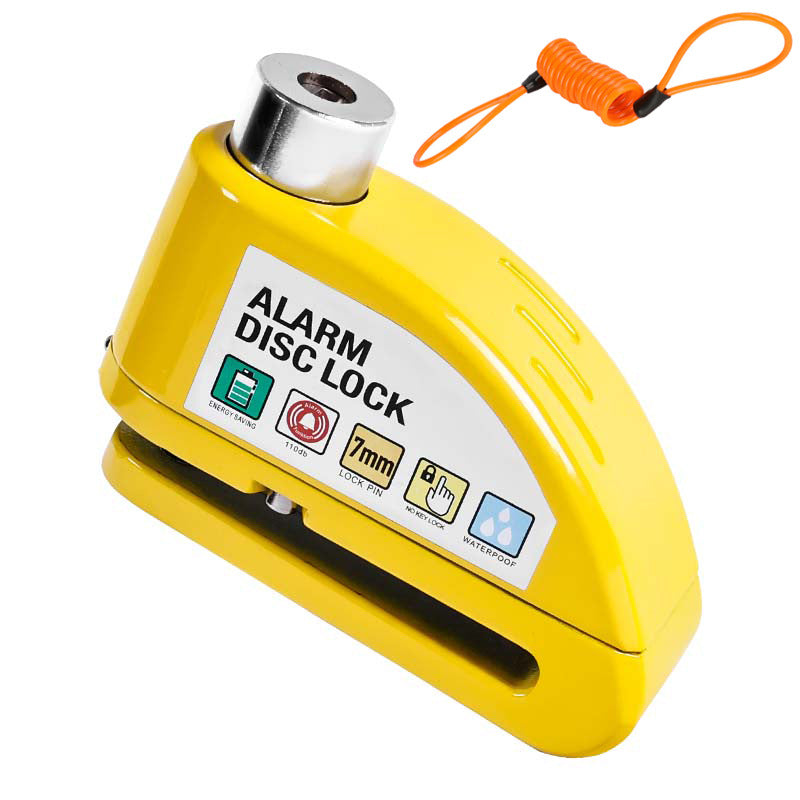 ⏰🎁Skivebremslås med alarm for motorsykkel