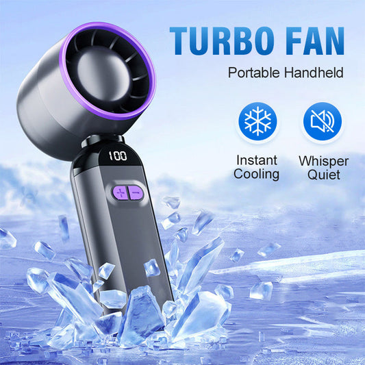 Bærbar håndholdt turbovifte