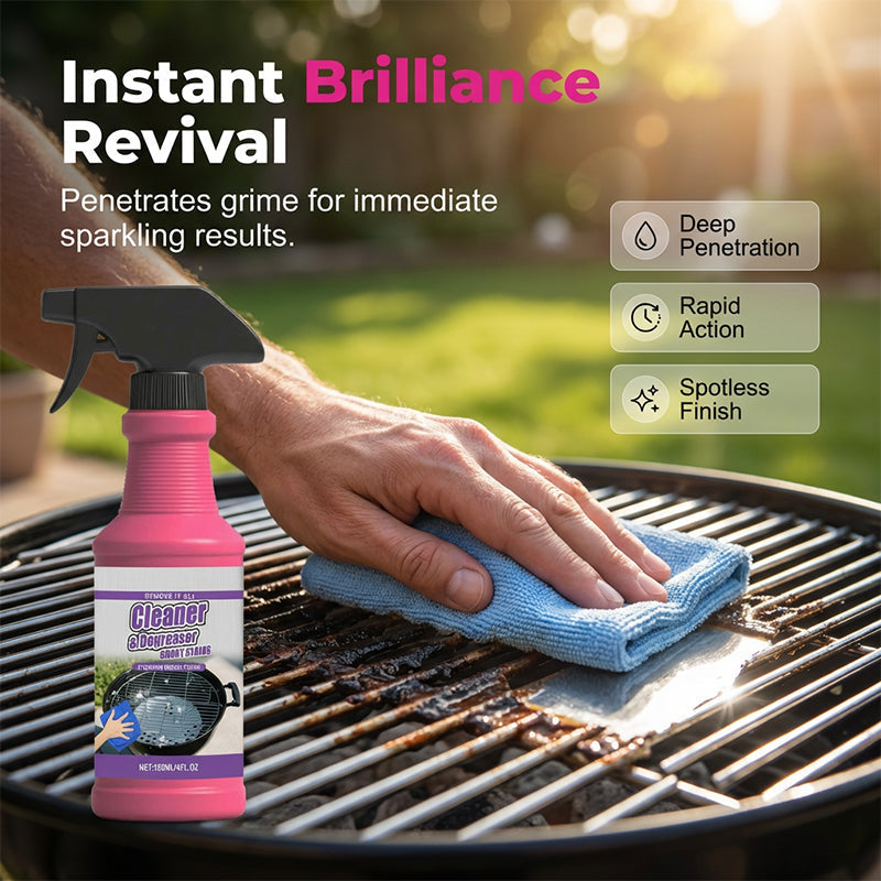 🔥Hurtigvirkende kraftig grillavfettingsspray🍢💦