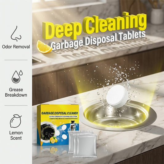 Kitchen Sink Drain Cleaner & Deodorizer Tablets